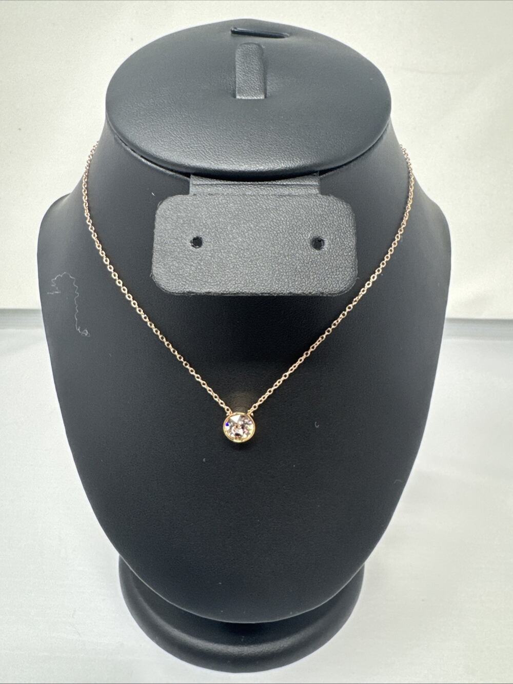 Touchstone Crystal By Swarovski ROSY Necklace BNIB